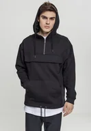 Bluzy męskie - bluza SWEAT PULL OVER HOODY black, kangurka z kapturem-S - miniaturka - grafika 1