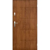 Drzwi zewnętrzne - Drzwi zewnętrzne TOKIO Złoty dąb 90 prawe - miniaturka - grafika 1