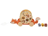 Zabawki kreatywne - Lupilu Drewniana zabawka edukacyjna motoryczna Rysowanie lisa - miniaturka - grafika 1