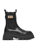 Botki damskie - Badura Sztyblety EO-BRIAR-40803 Czarny - miniaturka - grafika 1