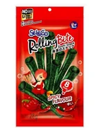 Chipsy - Chrupiąca Przekąska Nori Ostre Wodorosty Roll  Rurki Selco 28G - miniaturka - grafika 1