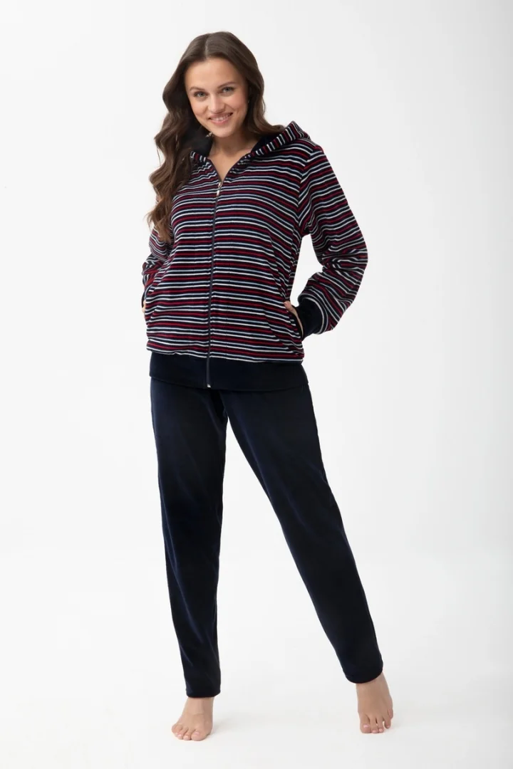DRES DAMSKI 1307 L/26 - GRANATOWY, M, 1 LUNA