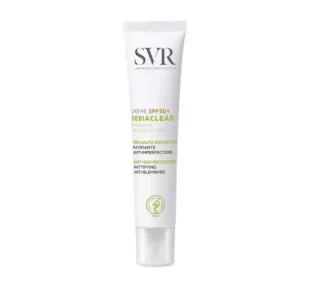 Filorga Laboratoires SVR Sebiaclear Creme SPF50+, 40ml - Balsamy i kremy do opalania - miniaturka - grafika 1