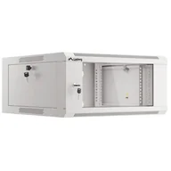 Szafy rack - Lanberg Szafa serwerowa wisząca 19cali 4U 570x600 szara WFFA-5604-10S WFFA-5604-10S - miniaturka - grafika 1