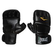 Rękawice bokserskie - Everlast Dorosłych Rękawice Bokserskie Martial Arts Pu Closed Thumb Grappling Gloves, Czarny, L/Xl (400237) - miniaturka - grafika 1