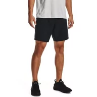 Spodenki damskie - Under Armour Męskie szorty Woven Graphic Shorts, 001 Black, L - miniaturka - grafika 1