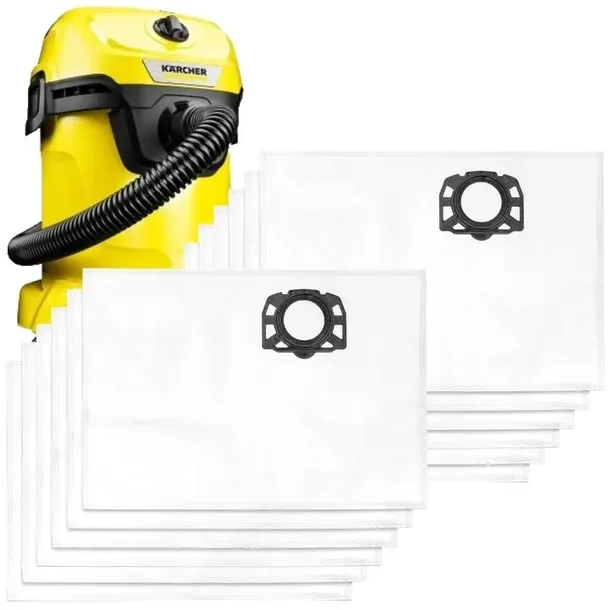 12x Worki do odkurzacza Karcher WD3 KFI 357 V17 V15 V19 SE4001 WD2