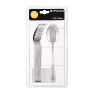 Komplet 12 szt. łyżek stołowych Verona 20,5 cm AMBITION - Łyżki - miniaturka - grafika 1