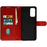 Etui i futerały do telefonów - Etui Folio do telefonu Samsung Galaxy M52 5G z funkcją Card Holder w kolorze czerwonym - miniaturka - grafika 1