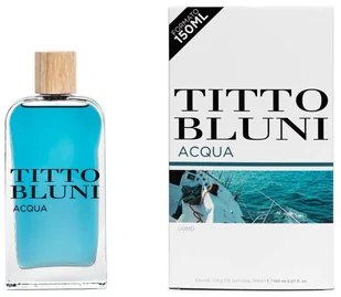 Woda toaletowa męska Titto Bluni Acqua 150 ml (8414135869913) - Wody i perfumy męskie - miniaturka - grafika 1