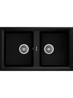 Zlewozmywaki - Zlewozmywak Teka STONE 90 B-TG 2B Carbon 115260001 - miniaturka - grafika 1