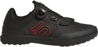 Buty rowerowe - Adidas five ten Five Ten Kestrel Pro Boa TLD Buty MTB Mężczyźni, core black/red/grey six UK 6,5 EU 40 2020 Buty rowerowe BC0635-6,5 - miniaturka - grafika 1