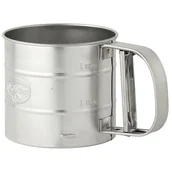 Sitka - Dr. Oetker 2402 mąka sitko metalowy jedną ręką 2402 - miniaturka - grafika 1