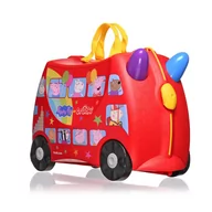Walizki - Jeżdżąca walizeczka Trunki - Świnka Peppa - miniaturka - grafika 1