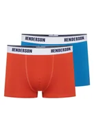 Majtki męskie - Bokserki Switch Henderson 2-pak pomarańczowy, morski 3XL - miniaturka - grafika 1
