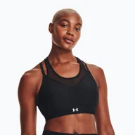 Bielizna sportowa damska - Biustonosz fitness Under Armour Infinity Mesh Low black/white - miniaturka - grafika 1