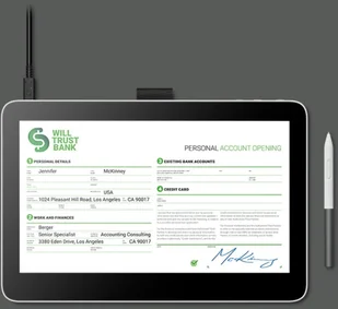 Wacom Signature Display 13 pen & touch-13,3" Full HD - Tablety graficzne - miniaturka - grafika 1