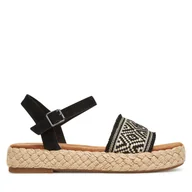 Espadryle damskie - Espadryle Toms Abby 10021992 Czarny - miniaturka - grafika 1
