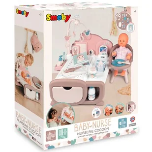 Centrum zabaw Smoby Toys Baby Noors w proszku. Pokój dziecięcy z efektami dźwiękowymi i akcesoriami - Akcesoria dla lalek - miniaturka - grafika 1