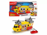 Samoloty i helikoptery - Simba Toys Auto Helikopter ratunkowy żółty 30cm - miniaturka - grafika 1