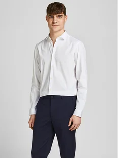 Jack&Jones Koszula 12201905 Biały Slim Fit - Koszule męskie - miniaturka - grafika 1