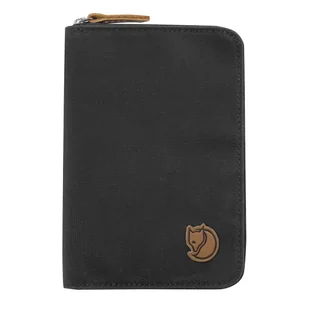 Portfel Fjallraven Passport Wallet dark grey - ONE SIZE - Portfele - miniaturka - grafika 1