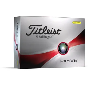 Titleist ProV1x yellow 12-pack piłki golfowe - Golf Titleist ProV1x yellow 12-pack piłki golfowe - Golf - miniaturka - grafika 1