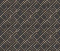 Okleiny - Okleina Złoty Geometryczny Wzór 45x150 343-1022 - miniaturka - grafika 1