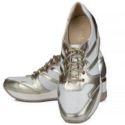 Sneakersy damskie - Damskie buty podwyższające GIULIA +6 CM - miniaturka - grafika 1
