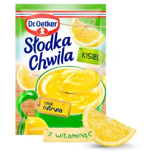 Dr Oetker Kisiel smak cytrynowy Słodka Chwila 30 g - Budyń - miniaturka - grafika 1