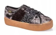 Buty dla dziewczynek - Kylie Crazy K1646202 półbuty dziecięce trampki dla dziewczynki r.29 - miniaturka - grafika 1