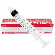 Meble i wyposażenie gabinetów medycznych - Strzykawka 5ml luer lock trzyczęściowa KD-JECT III 100szt - miniaturka - grafika 1