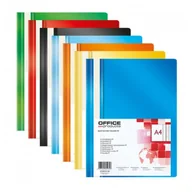 Teczki i skoroszyty - Skoroszyt miękki A4 PP granatowy niewpinany Office 1 szt. - miniaturka - grafika 1