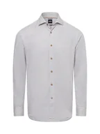 Koszule męskie - BOSS Koszula męska - C-HAL-spread-C1-233 Mężczyźni Comfort Fit Bawełna beżowy|czarny wzorzysty, 38 - miniaturka - grafika 1