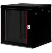 Szafy rack - ROLINE Wandgehouse Basic Plus 48,26cm 19-Zoll 12HE 600x600 BxT schwarz - miniaturka - grafika 1