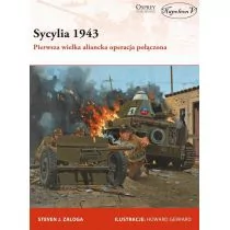 Sycylia 1943 Pierwsza wielka aliancka operacja połączona Steven J Zaloga - Powieści - miniaturka - grafika 1