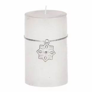 Świąteczna świeczka, biały, 245 g - Ozdoby bożonarodzeniowe - miniaturka - grafika 1