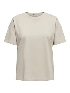 ONLY Women's ONLONLY S/S Tee JRS NOOS Top, srebrna podszewka, rozmiar XS, Silver Lining, XS - Koszulki i topy damskie - miniaturka - grafika 1