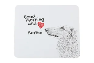 Chart rosyjski borzoj podkładka pod mysz z psem Art-Dog - Podkładki pod mysz - miniaturka - grafika 1
