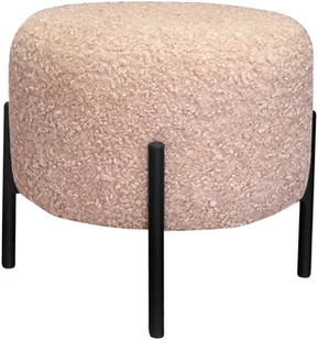 Pufa OLA LOFT ławka podnóżek metal czarny Rolf2 - Pufy i podnóżki - miniaturka - grafika 1