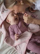 Komplety dla niemowląt - Reserved - Bawełniany pajacyk 2 pack - jasnofioletowy - miniaturka - grafika 1