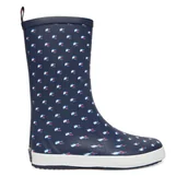 Buty dla dziewczynek - Kalosze Tommy Hilfiger Rain Boot T3XC-33922-1846 D Granatowy - miniaturka - grafika 1