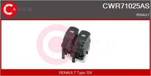 Przełącznik, podnośnik szyby Casco - Alternatory CWR71025AS - Akcesoria do układu elektrycznego - miniaturka - grafika 1