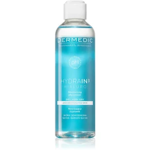 Biogened Dermedic Hydrain 3 Hialuro nawilżający fizjotonik 200 ml - Toniki i hydrolaty do twarzy - miniaturka - grafika 1