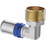 Łączniki, trójniki, kształtki - Mexen PEX-P kolano zaciskowe, zaprasowywane PEX 20 x 3/4 GZ - W97127-2034M-00 - miniaturka - grafika 1