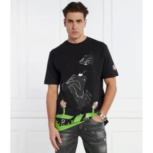 Iceberg T-shirt | Oversize fit - Koszulki męskie - miniaturka - grafika 1