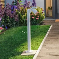 Lampy ogrodowe - Paulmann Słupek oświetleniowy LED Cuff, aluminium, czujnik, biały - miniaturka - grafika 1