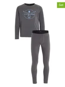 Kalesony - Chiemsee 2-częściowy zestaw "Set" w kolorze szarym - miniaturka - grafika 1