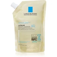 Kosmetyki do kąpieli - La Roche-Posay Lipikar Huile AP+ oliwka do kąpieli dla skóry suchej i bardzo suchej napełnienie 400 ml - miniaturka - grafika 1