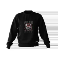Bluzy męskie - Czarna bluza silnik VR38 DETT-3XL - miniaturka - grafika 1